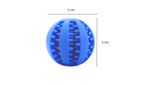 Interaktiivne Maiusepall Koertele – Kummist Mänguasi ja Närimispall Aeglaseks Söömiseks