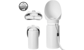 Kokkupandav Koera Joogipudel 550 ml – Toidukvaliteediga Silikoonist Kaasaskantav Joogikauss Lemmikloomadele