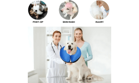 Täispuhutav Koerakaelarihm - Reguleeritav Lemmikloomade Taastumiskaelarihm